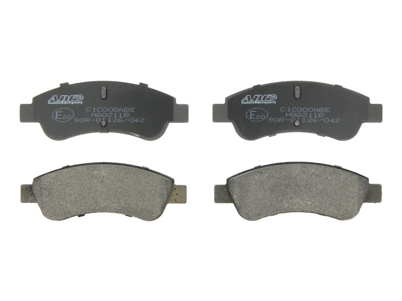 Kit 4 Pastiglie Freno Anteriori Compatibile Per Opel Corsa F dal 2019> BIBA-RICAMBI