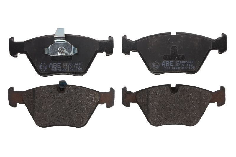 Kit 4 Pastiglie Freno Anteriori Compatibile Per Bmw Serie-5 (E39) dal 1996-2004 BIBA-RICAMBI
