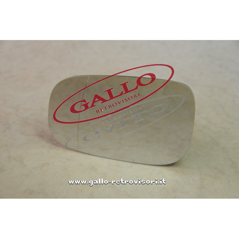Vetro Specchietto Esterno Lato DX Compatibile Con Volvo S40 dal 2006 al 2009 BIBA-RICAMBI