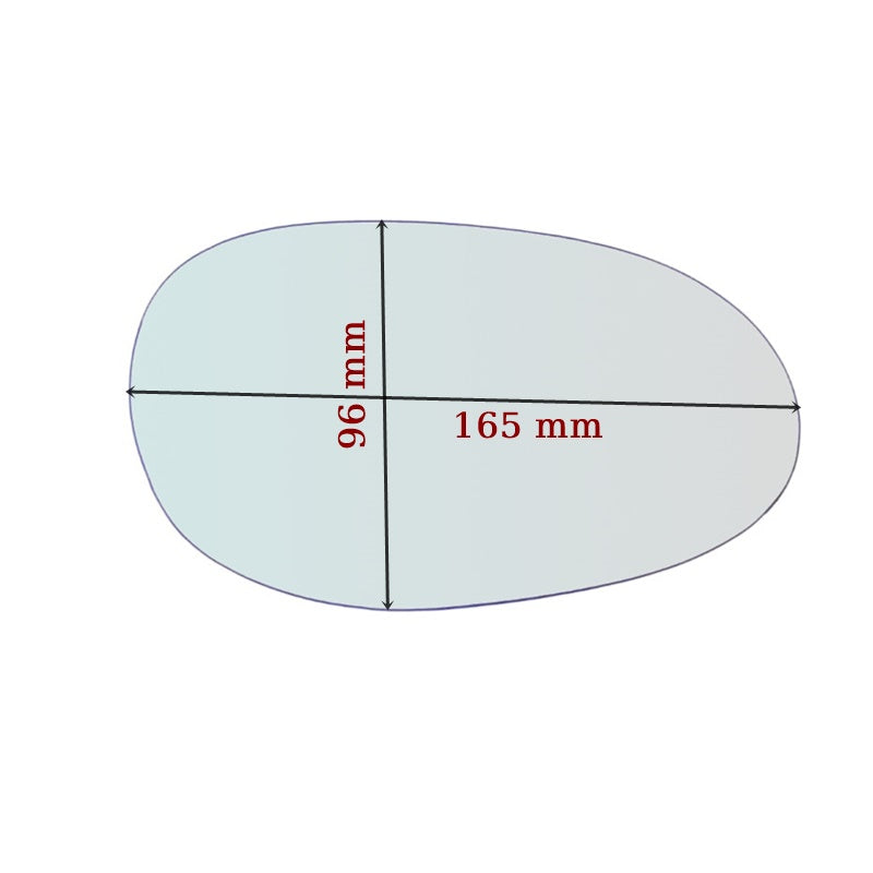 Vetro Specchio Retrovisore Lato SX Per SMART ForTwo I (450) dal 2004-2007