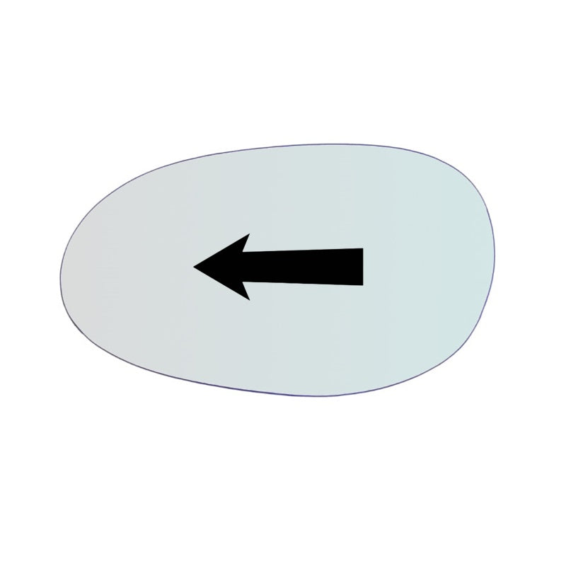 Vetro Specchio Retrovisore Lato SX Per SMART ForTwo I (450) dal 2004-2007