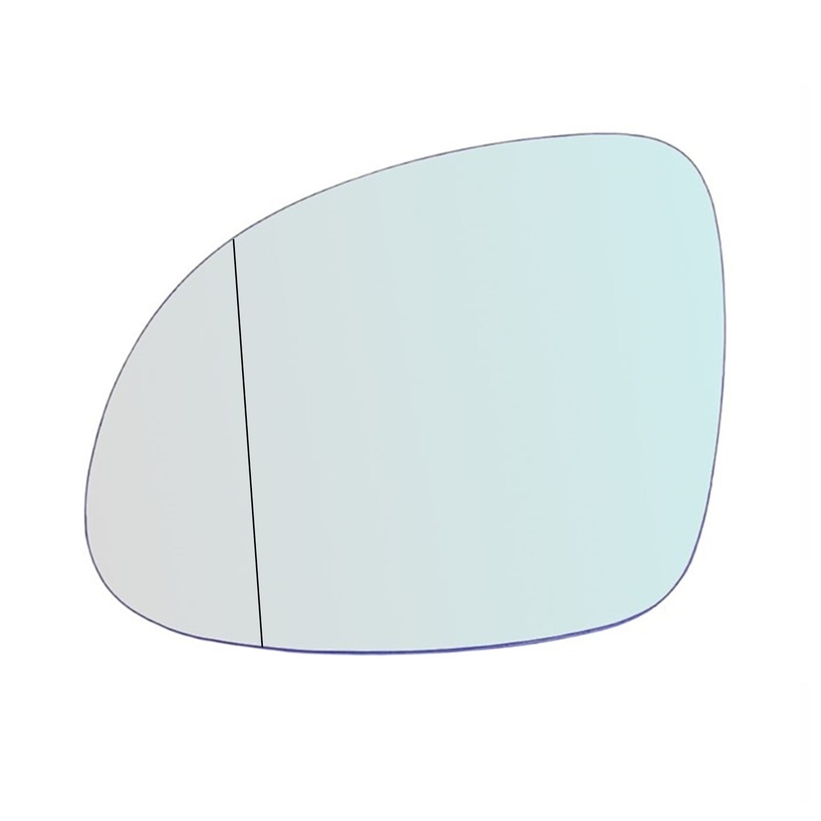Vetro Specchio ASFERICO Lato Guidatore Per Seat Alhambra II (710) dal 2010>