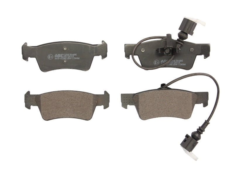 Kit 4 Pastiglie Freno Posteriori Compatibile Per VW California T5 Camper (7EC) dal 2007-2009 BIBA-RICAMBI