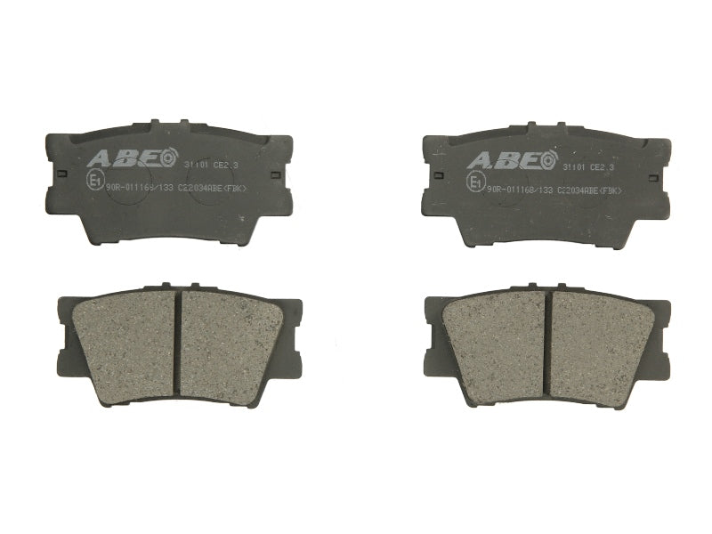 Kit 4 Pastiglie Freno Posteriori Compatibile Per Toyota Rav 4 III (A3) dal 2005> BIBA-RICAMBI