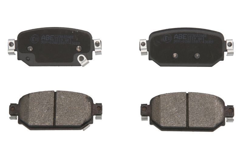 Kit 4 Pastiglie Freno Posteriori Compatibile Per Mazda CX-3 Dal 2018> BIBA-RICAMBI
