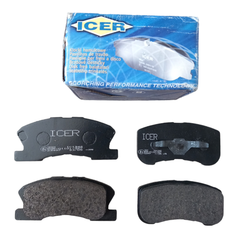 Pastiglie Freno Compatibili Per Daihatsu Move (L9) | Sirion (M1) | YRV (M2) | Toyota Duet (M11) art.1068X BIBA-RICAMBI