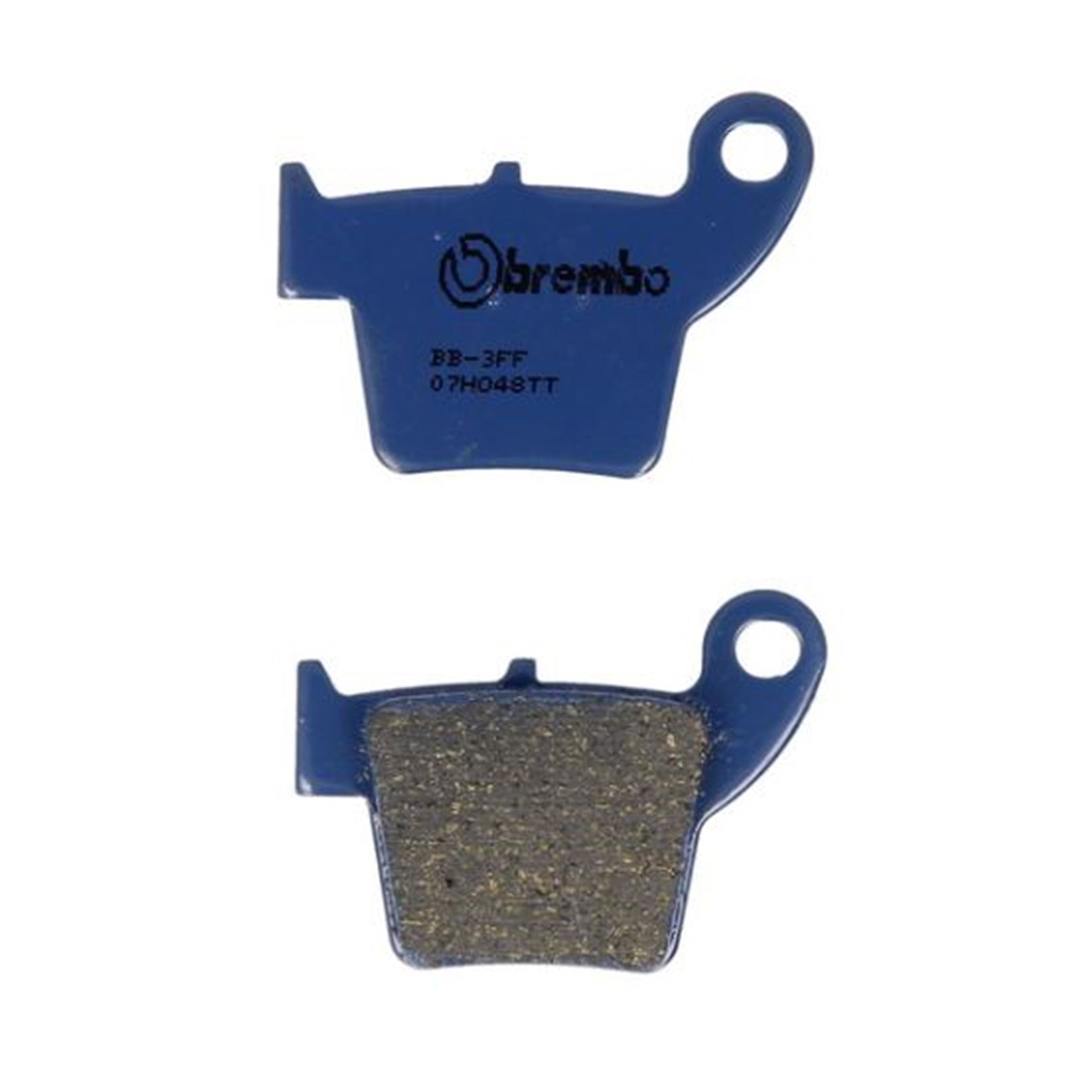 Kit 2 Pastiglie Freno Moto Posteriori Brembo art.07HO48TT BIBA-RICAMBI