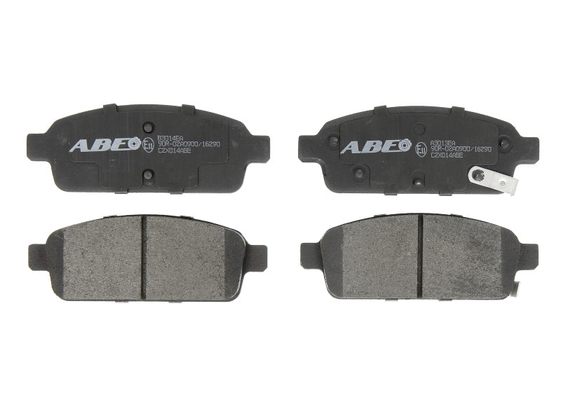 Kit 4 Pastiglie Freno Posteriori Compatibile Per Chevrolet Aveo (T300) dal 2013> BIBA-RICAMBI