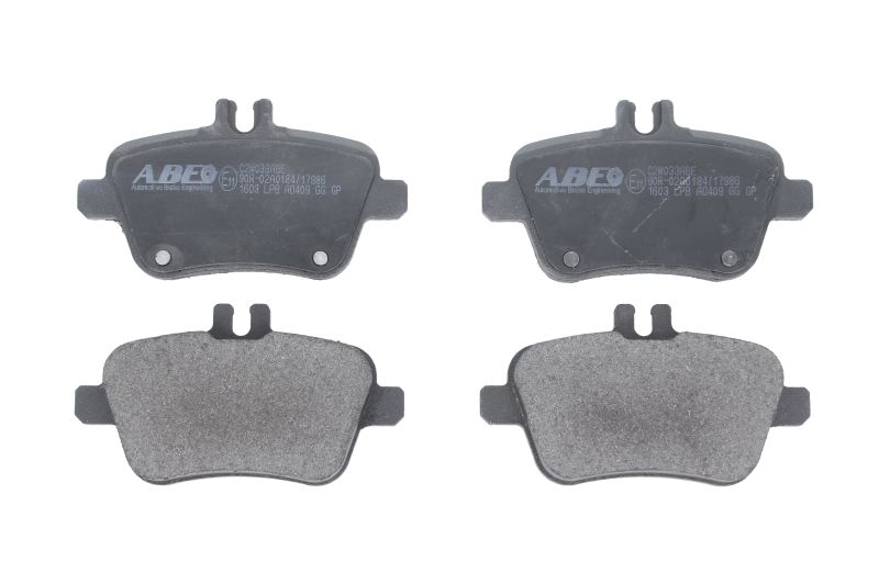 Kit 4 Pastiglie Freno Posteriori Compatibile Per MB Classe-B Sports Tourer (W246) dal 2011-2018 BIBA-RICAMBI