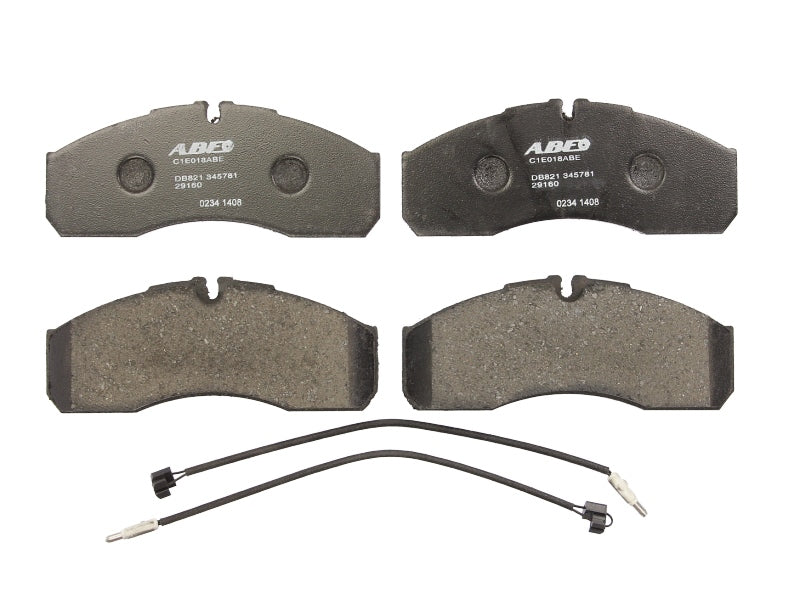Kit 4 Pastiglie Freno Anteriori Compatibile Per Peugeot Partner dal 2008> BIBA-RICAMBI