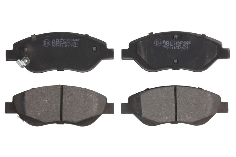 Kit 4 Pastiglie Freno Anteriori Compatibile Per Fiat Tipo (356) Dal 2016> BIBA-RICAMBI