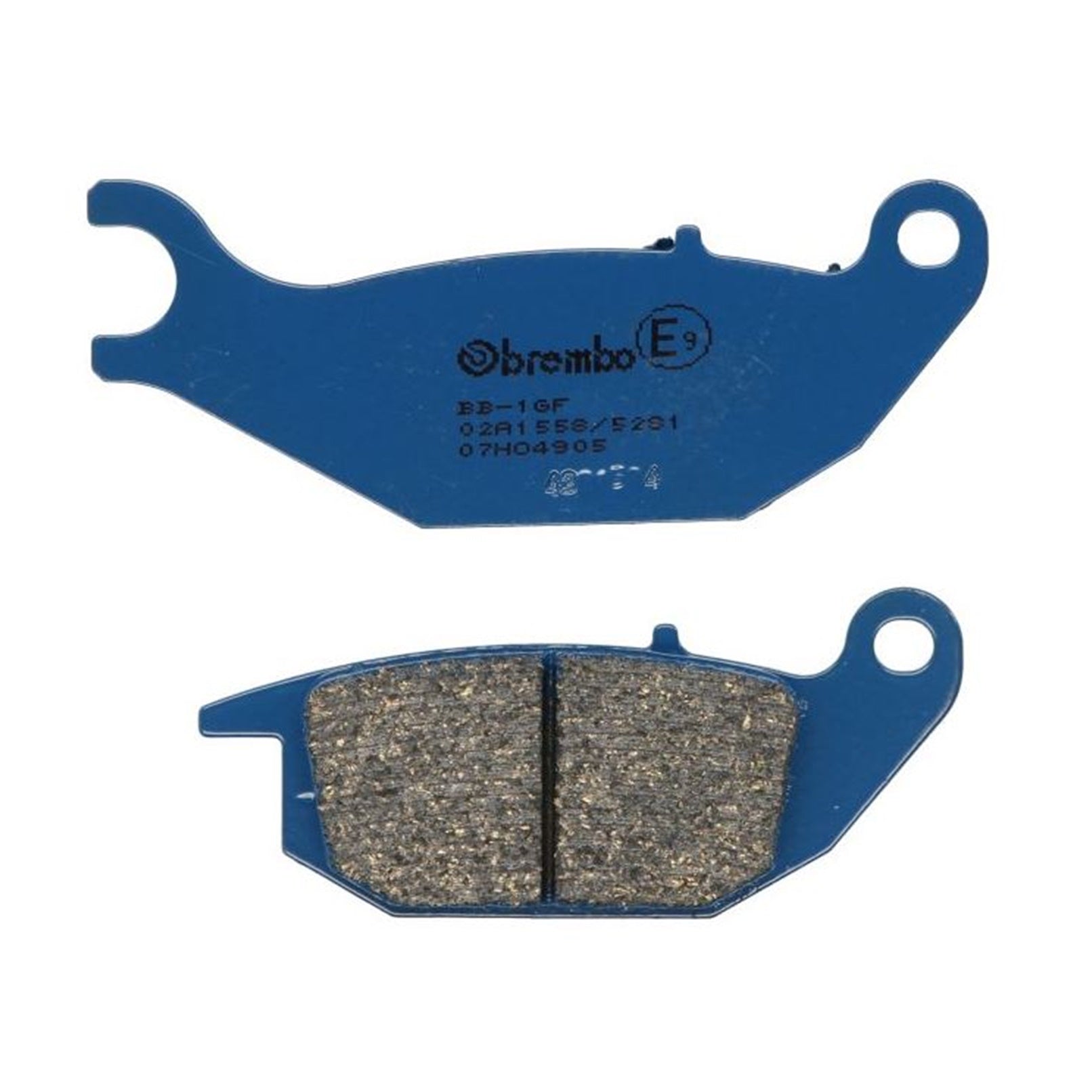 Kit 2 Pastiglie Freno Moto Anteriori | Posteriori Brembo art.07HO4905 BIBA-RICAMBI