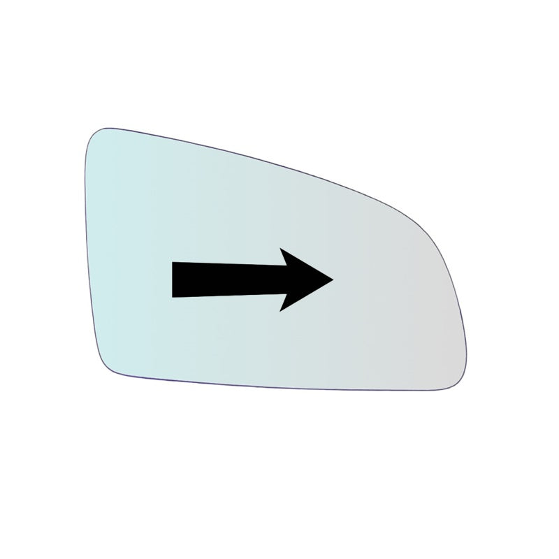 Vetro Specchio Retrovisore Lato DX-Passeggero Per Audi A3 II (8P) dal 2003-2008