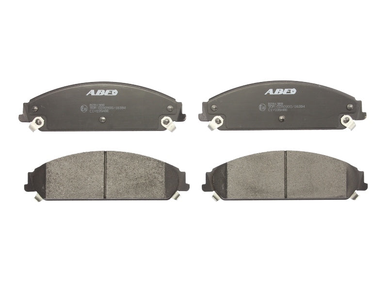 Kit 4 Pastiglie Freno Anteriori Compatibile Per Chrysler 300C (LX) dal 2004> BIBA-RICAMBI