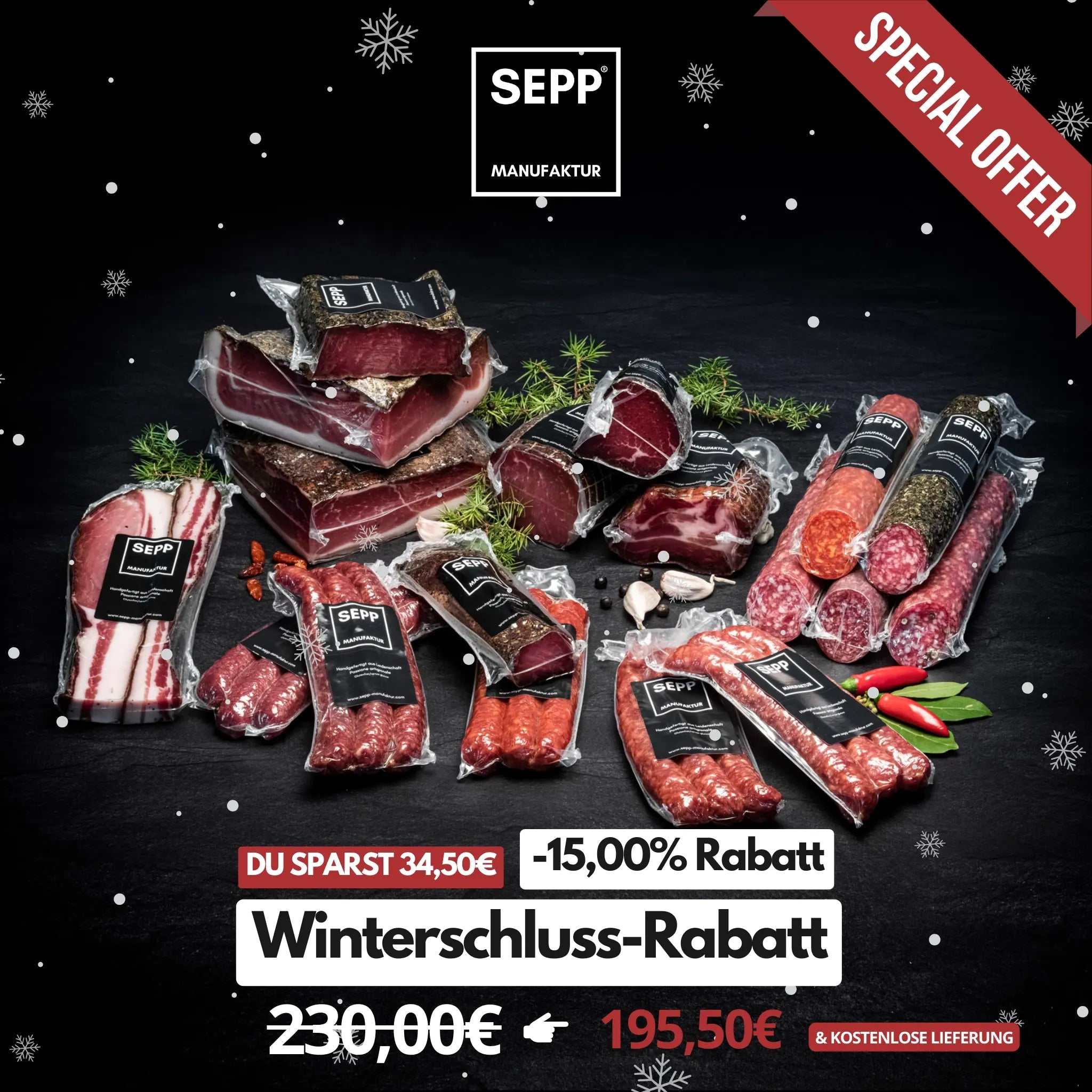 SEPP' Degustationspaket 'Deluxe' - Versand kostenlos - BIBA-RICAMBI