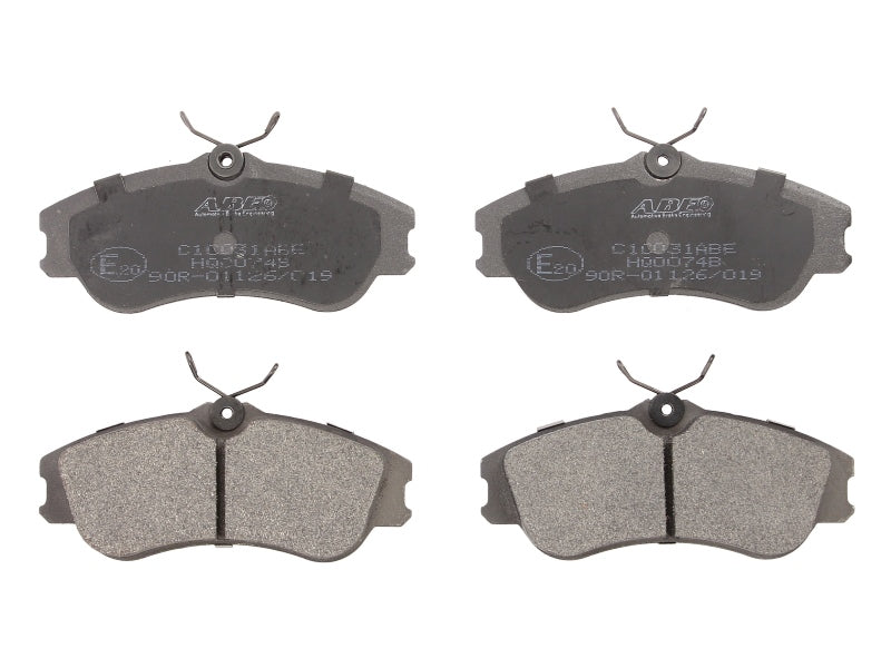 Kit 4 Pastiglie Freno Anteriori Compatibile Per Peugeot 206 dal 1999> BIBA-RICAMBI