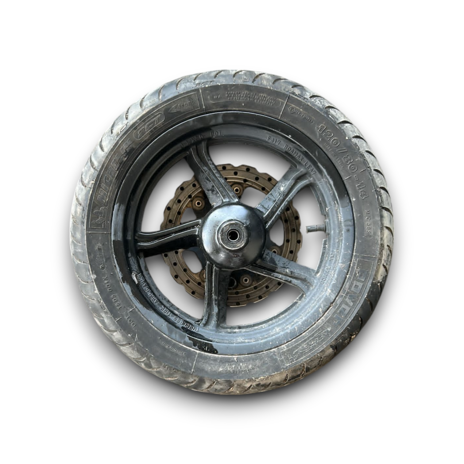 Cerchione posteriore kymco downtown 200i (120-80 R14) (2010 > 2016) - BIBA-RICAMBI