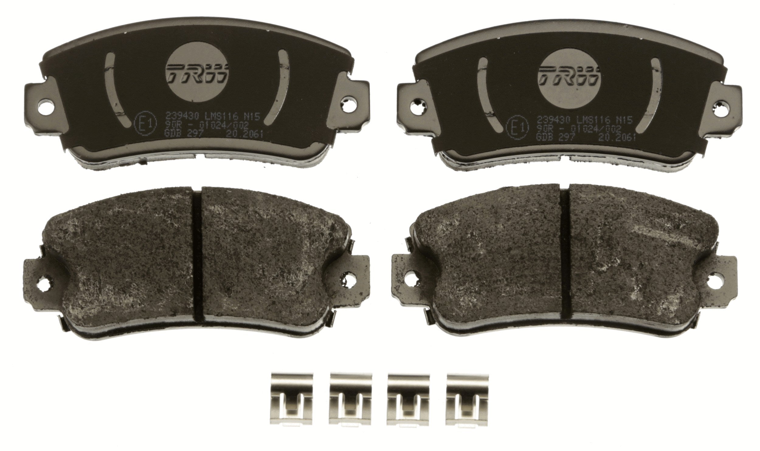 Kit 4 Pastiglie Freno Marca TRW Codice | GDB297 BIBA-RICAMBI
