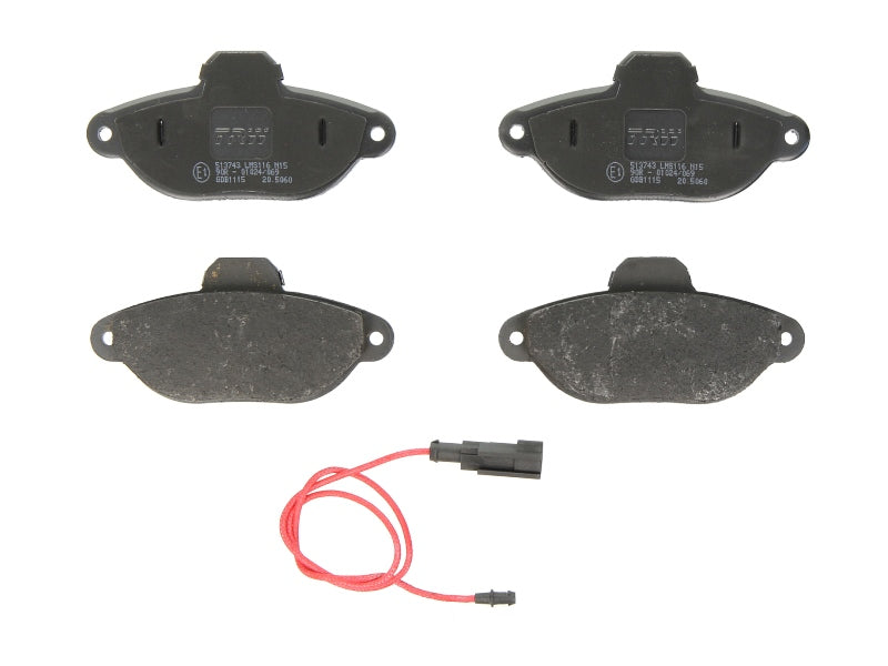 Kit 4 Pastiglie Freno Marca TRW Codice | GDB1115 BIBA-RICAMBI