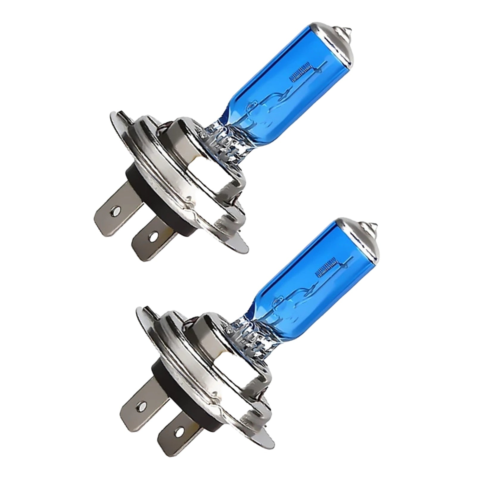 Coppia Lampadine H7 12V 55W Effetto Xenon +100% Luce BIBA-RICAMBI