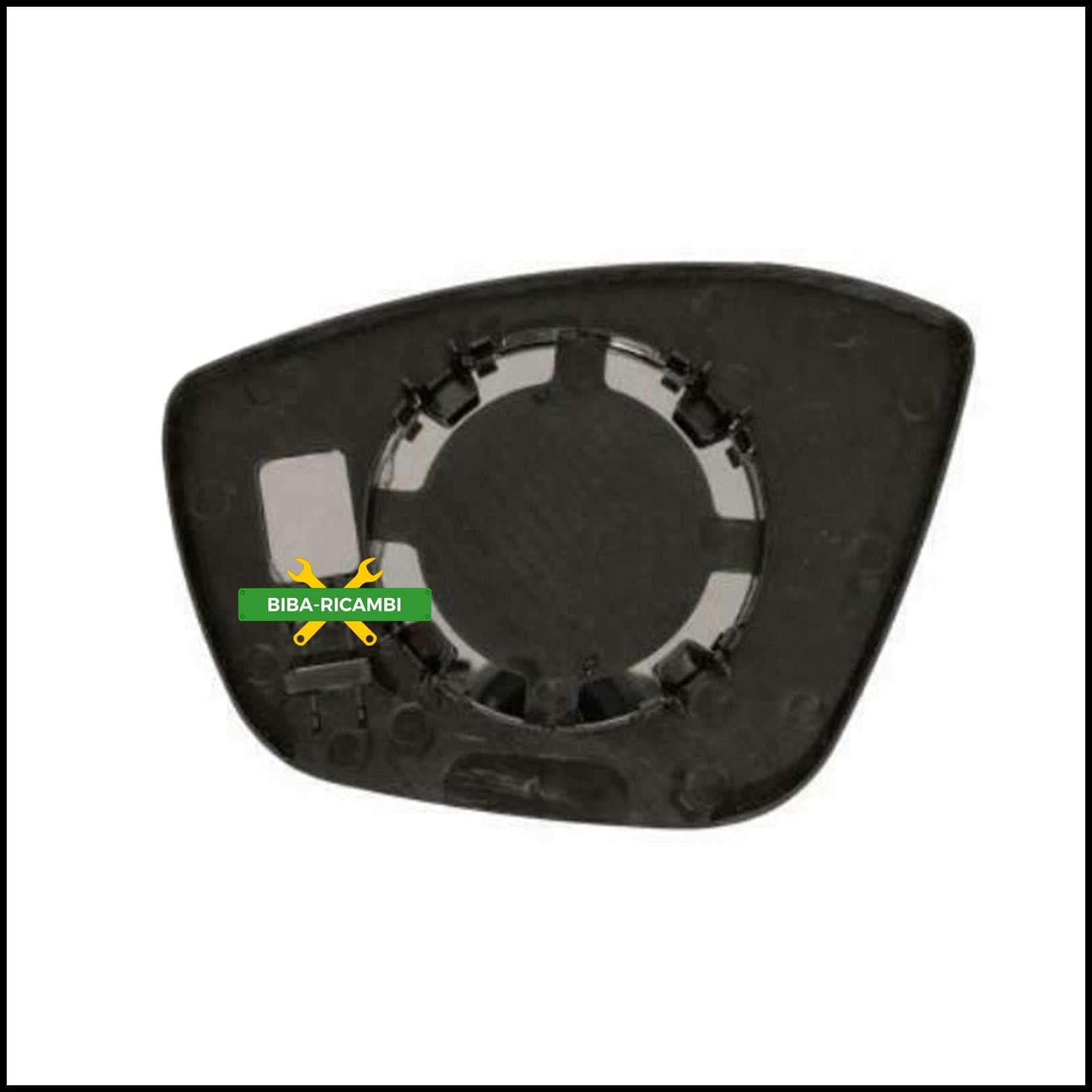 Piastra Specchio Retrovisore Asferico Lato Dx-Passeggero Per Peugeot 2008 I (CU) dal 2013> BIBA-RICAMBI