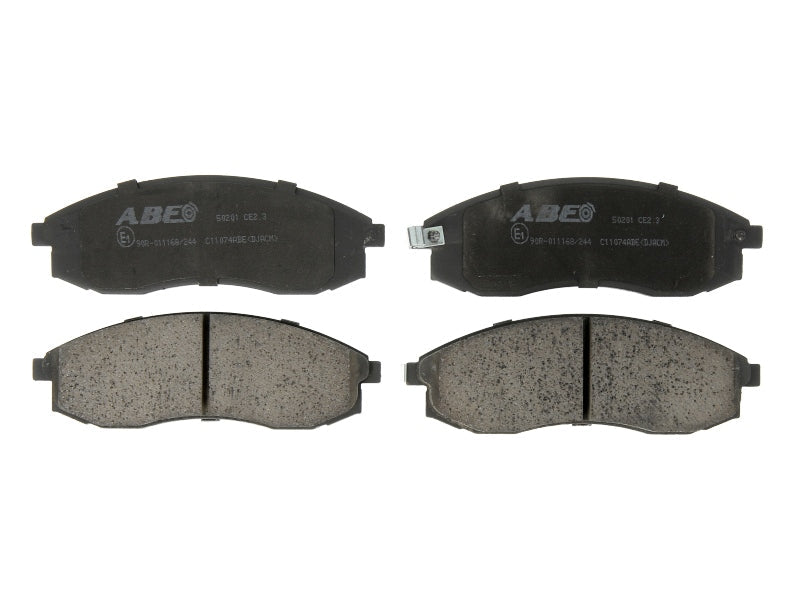 Kit 4 Pastiglie Freno Anteriori Compatibile Per Nissan Juke (F15) dal 2013> BIBA-RICAMBI