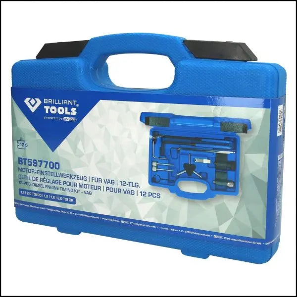 Set di attrezzi di regolazione del motore VAG, 12 pezzi art.597700 - BIBA-RICAMBI