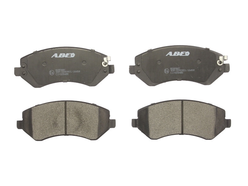 Kit 4 Pastiglie Freno Anteriori Compatibile Per Jeep Liberty Dal 2001> BIBA-RICAMBI