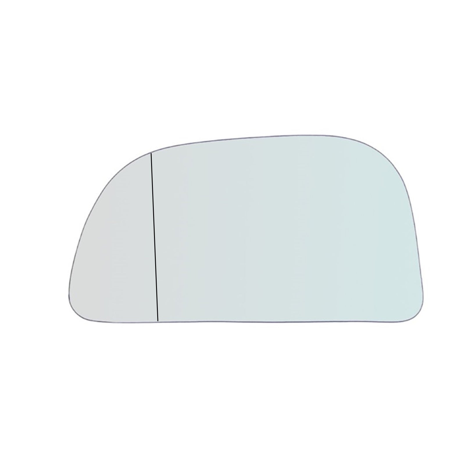 Vetro Specchio Asferico Lato SX Per Mitsubishi Space Star I (DG) dal 1998-2004