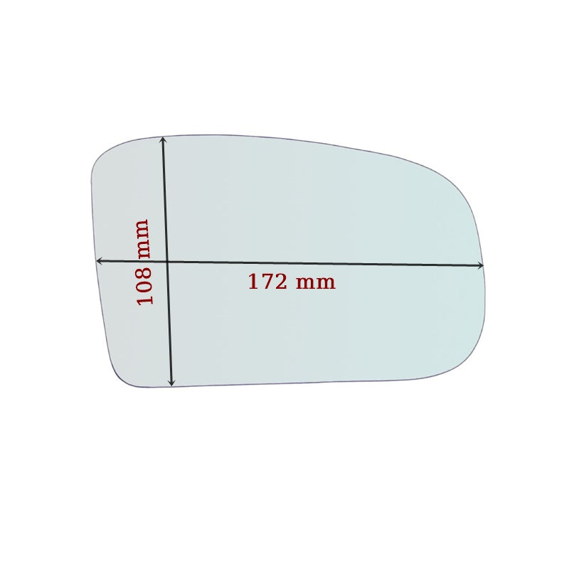 Specchio Retrovisore Lato DX Per Mercedes Classe C (W203) solo 2000-2004