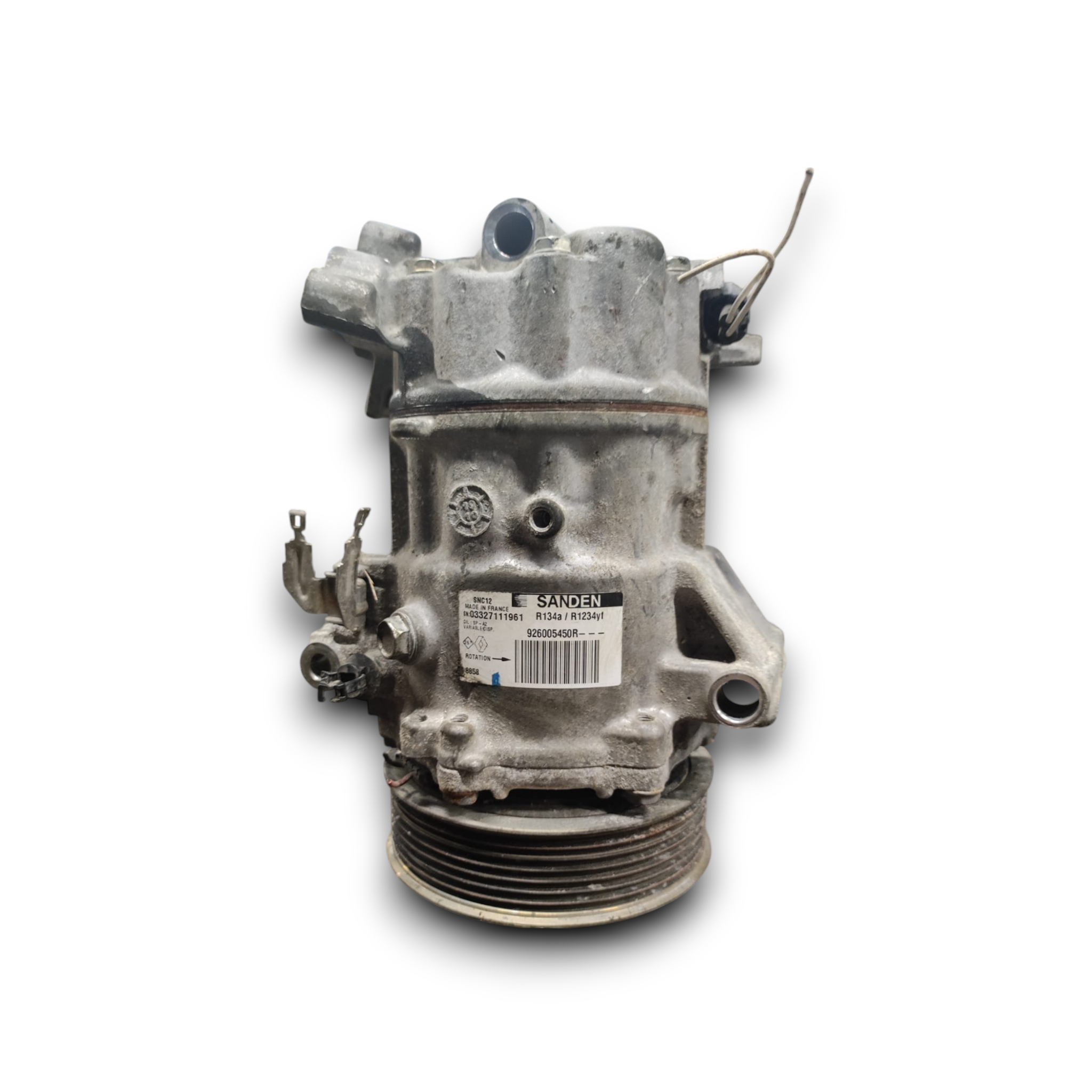Compressore aria condizionata renault clio v 1.0 benzina cod: 926005450r (2019-) - BIBA-RICAMBI