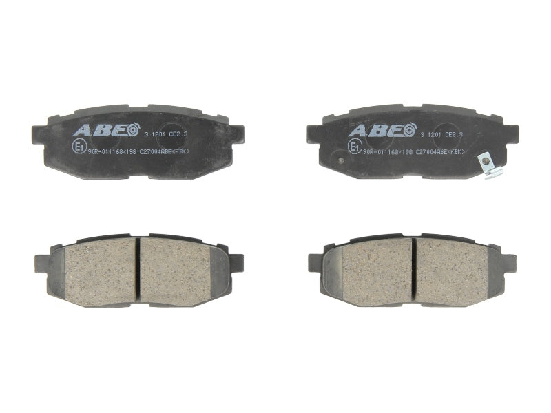 Kit 4 Pastiglie Freno Posteriori Compatibile Per Subaru Tribeca (B9) Dal 2005> BIBA-RICAMBI