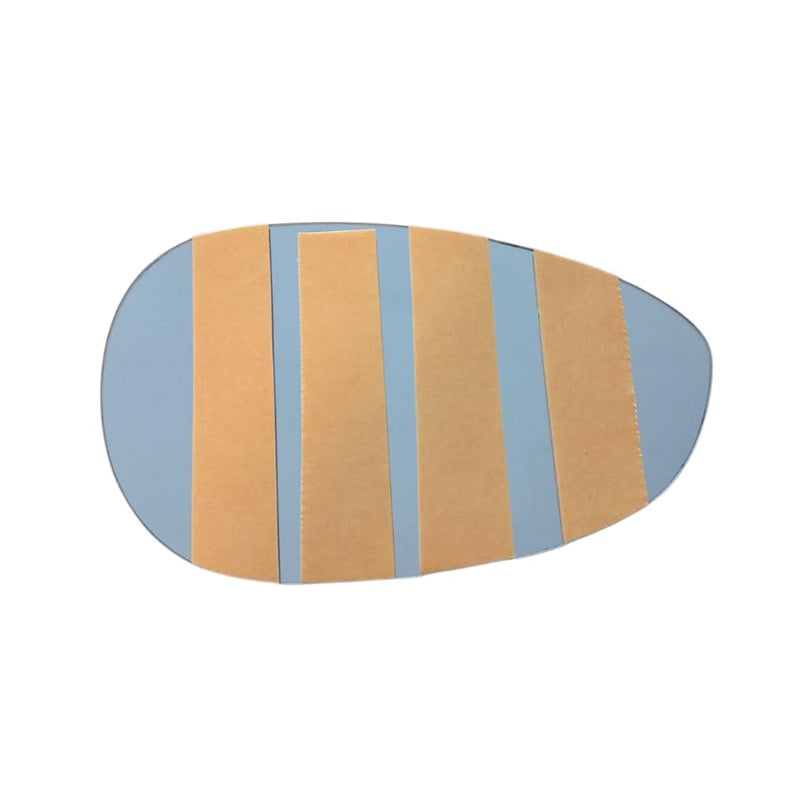 Vetro Specchio Retrovisore Lato SX Per Fiat Grande Punto (199) dal 2005>