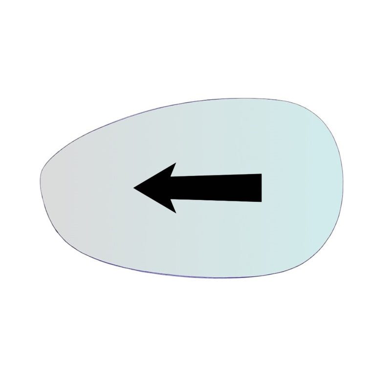 Vetro Specchio Retrovisore Lato SX Per Fiat Grande Punto (199) dal 2005>