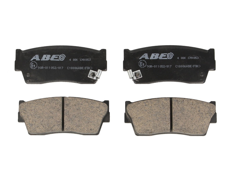 Kit 4 Pastiglie Freno Posteriori Compatibile Per Suzuki Vitara (ET) dal 1988-1999 BIBA-RICAMBI