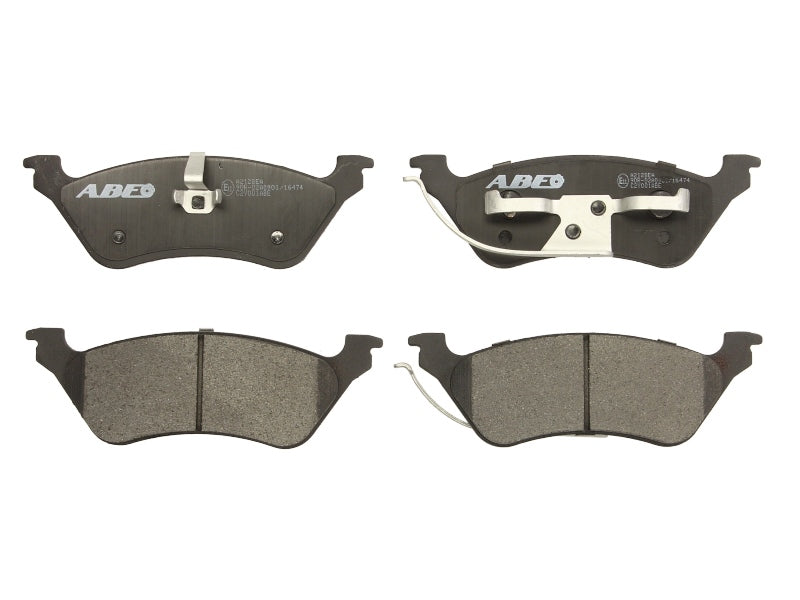 Kit 4 Pastiglie Freno Posteriori Compatibile Per Dodge Grand Caravan dal 2001> BIBA-RICAMBI