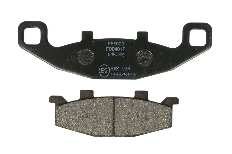 Kit 2 Pastiglie Freno Moto Marca Ferodo Codice | FDB481P BIBA-RICAMBI