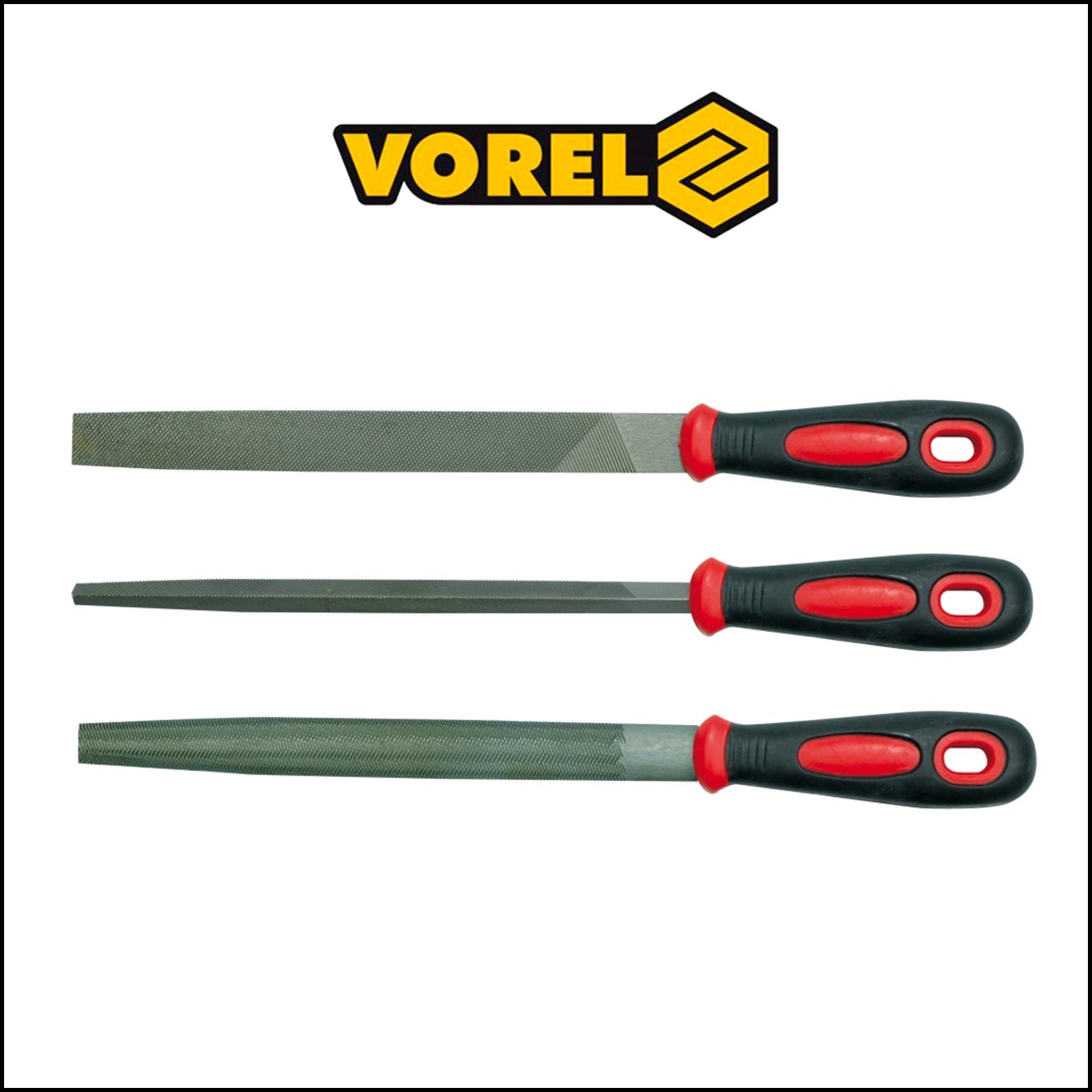 z. 3 Lime Per Metallo Lunghezza 200 mm BIBA-RICAMBI