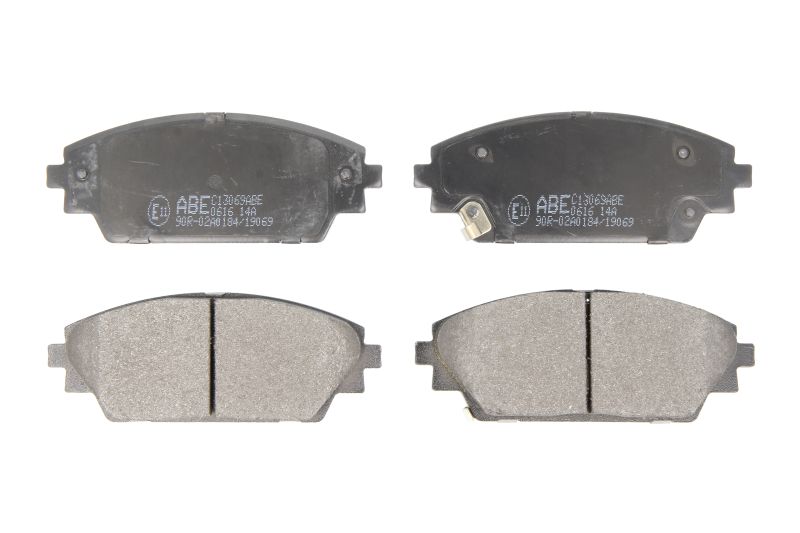 Kit 4 Pastiglie Freno Anteriori Compatibile Per Mazda 3 (BP) dal 2018> BIBA-RICAMBI