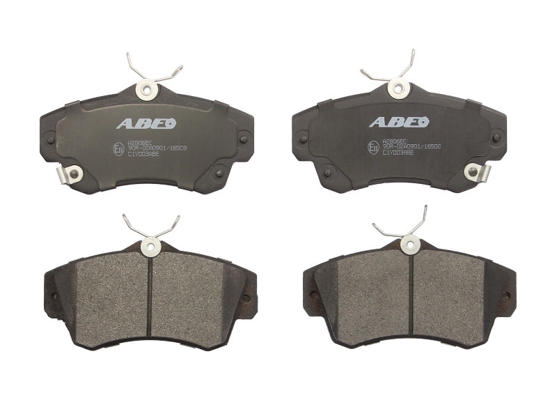 Kit 4 Pastiglie Freno Posteriori Compatibile Per Mazda MPV II (LW) dal 2002-2006 BIBA-RICAMBI