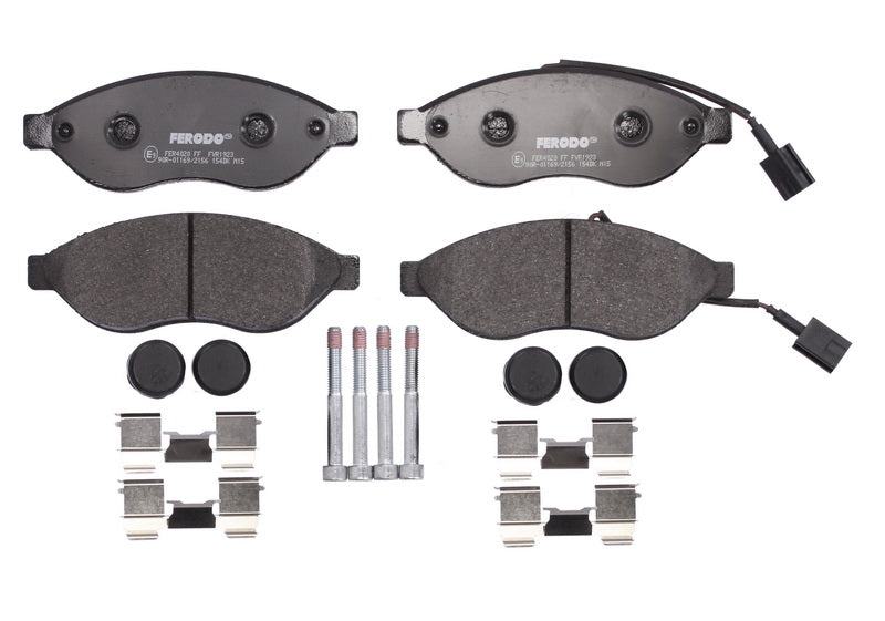 Kit 4 Pastiglie Freno Marca Ferodo Codice | FVR1923 BIBA-RICAMBI