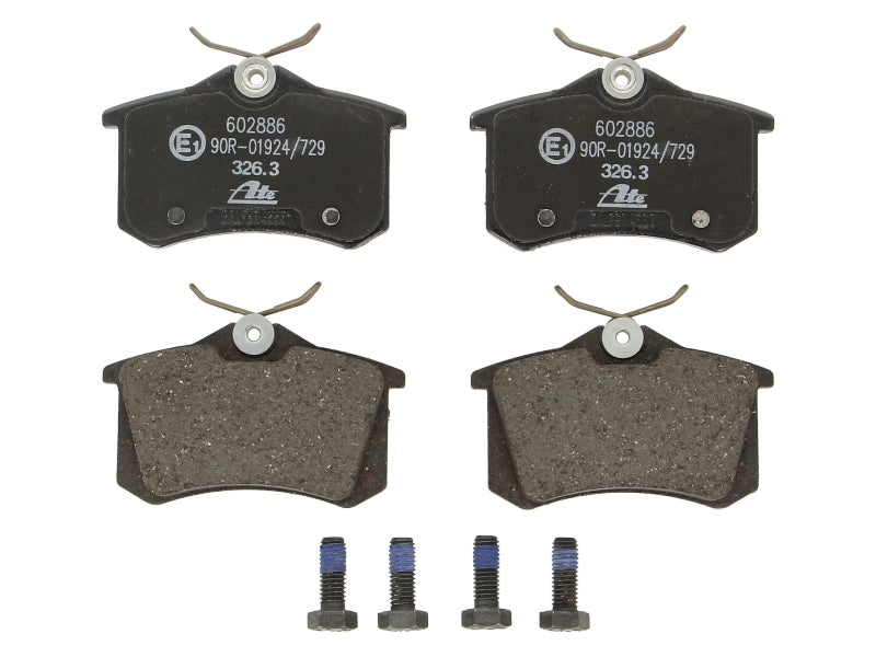 Kit 4 Pastiglie Freno Marca ATE Codice | 13.0460-2886.2 BIBA-RICAMBI