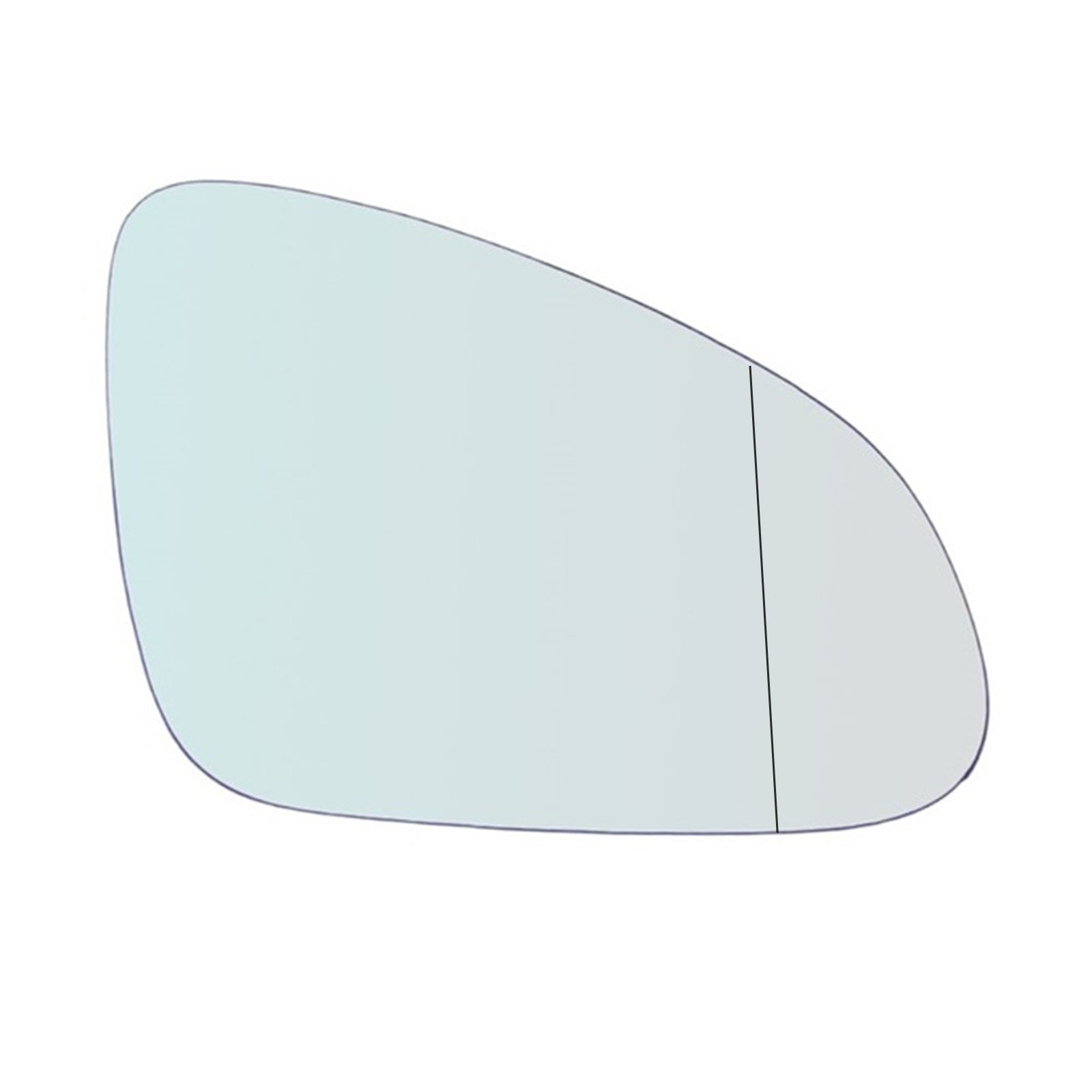 Vetro Specchio ASFERICO Lato Passeggero Per Opel Adam (M13) dal 2012-2019