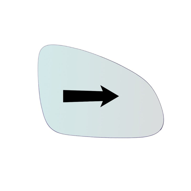 Vetro Specchio ASFERICO Lato Passeggero Per Opel Astra J dal 2010-2015
