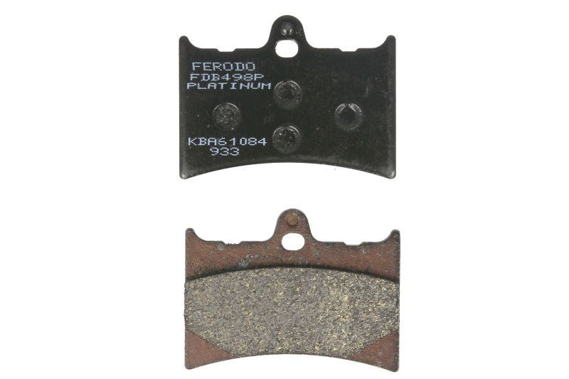 Kit 2 Pastiglie Freno Moto Marca Ferodo Codice | FDB498P BIBA-RICAMBI