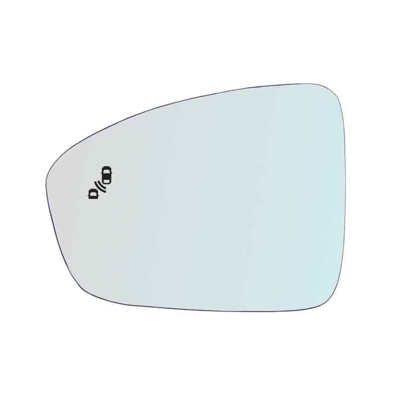 Piastra Retrovisore Con BLIND SPOT Lato SX Per Renault Megane IV dal 2015>