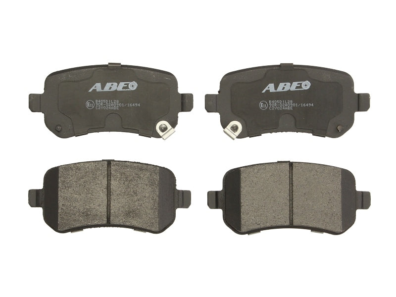 Kit 4 Pastiglie Freno Posteriori Compatibile Per Dodge Journey dal 2008> BIBA-RICAMBI