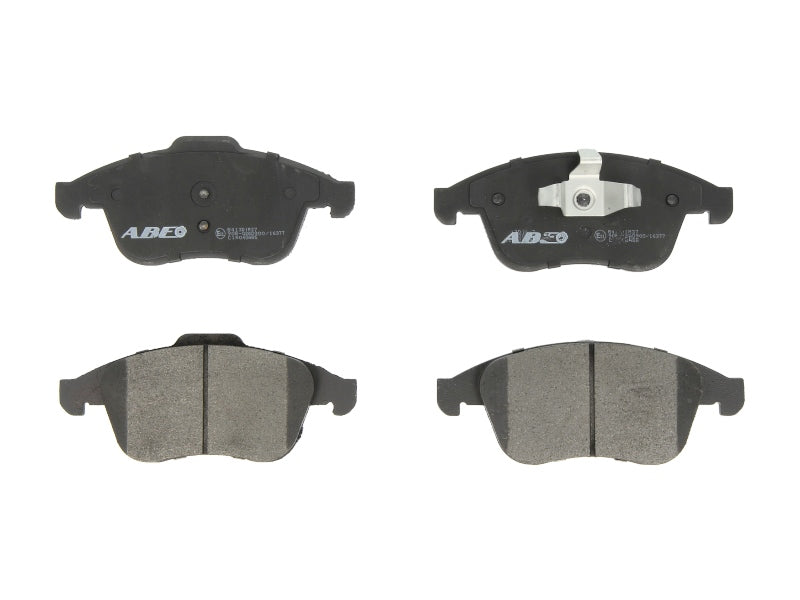 Kit 4 Pastiglie Freno Anteriori Compatibile Per Renault Megane III dal 2008> BIBA-RICAMBI
