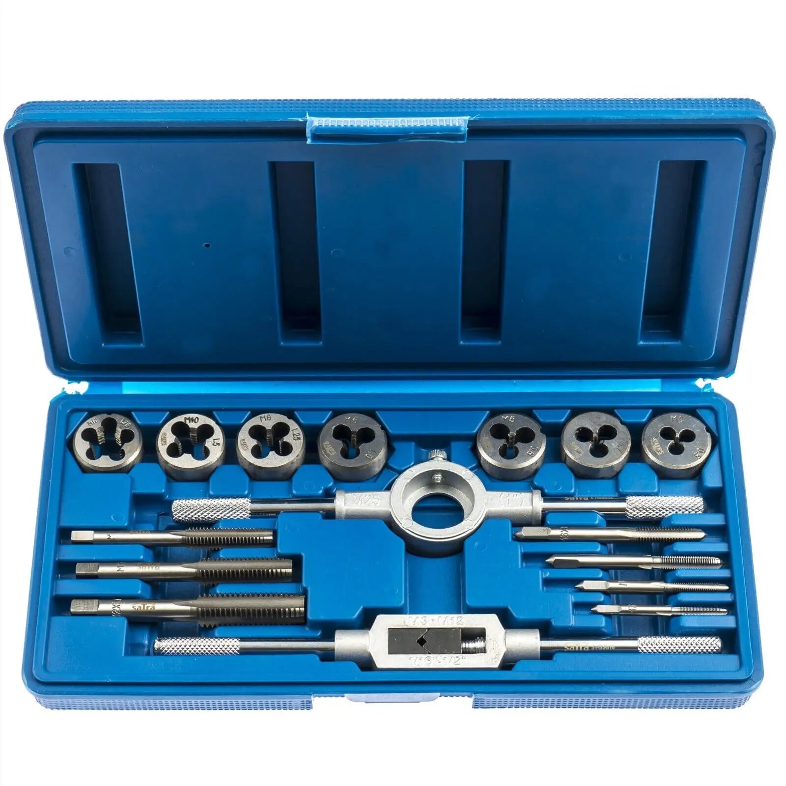 Set di maschio e filiera Assortimento maschi e filiere, pezzi 16 - BIBA-RICAMBI