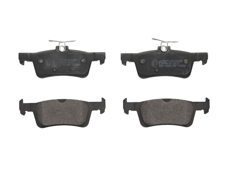 Kit 4 Pastiglie Freno Posteriori Compatibile Per Citroen C4 Grand Picasso II (DA) dal 2013> BIBA-RICAMBI